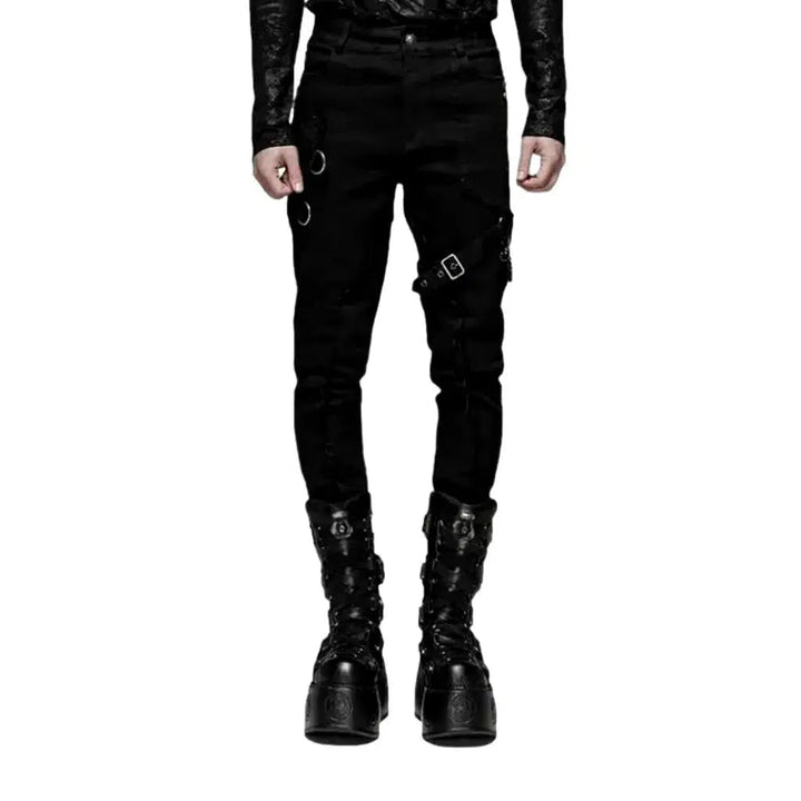 Slim embellished jeans
 for men