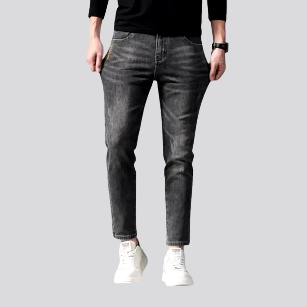 Slim Fit Mid Waist Men's Jeans | Jeans4you.shop