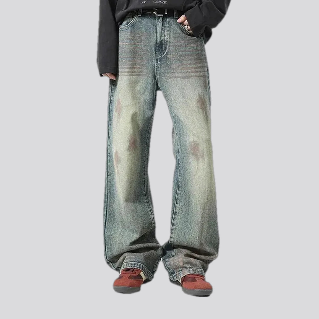 Stonewashed Faded Stylish Men's Jeans | Jeans4you.shop