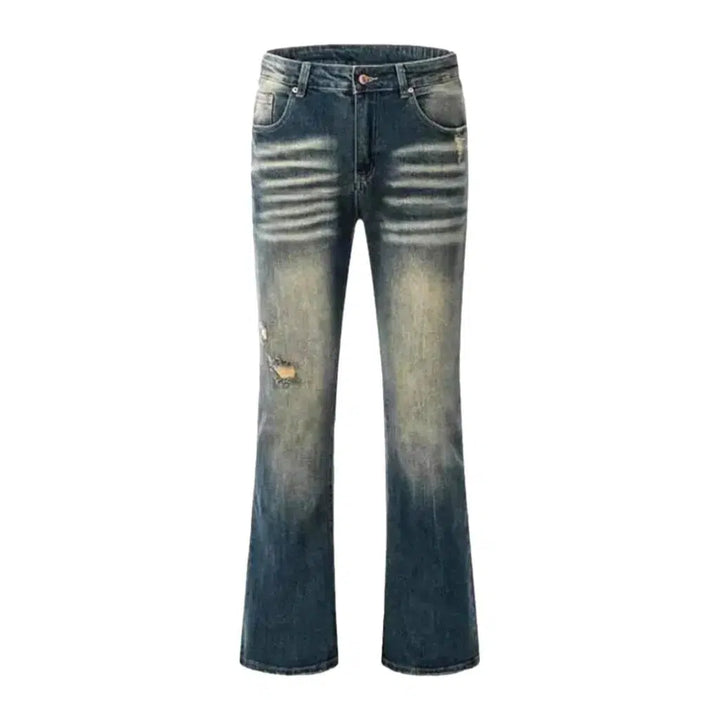 Street men's bootcut jeans