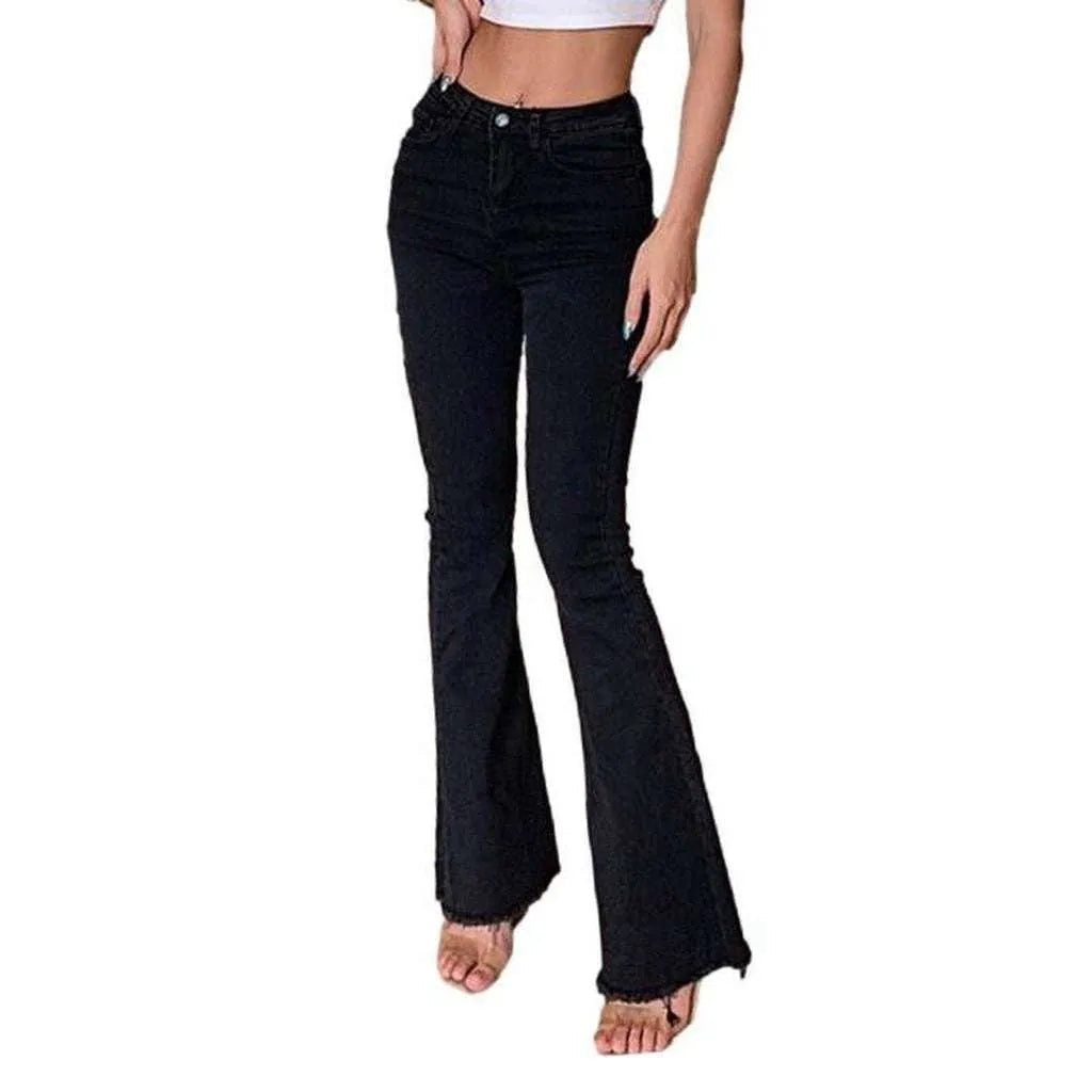 Stylish boot cut women's jeans