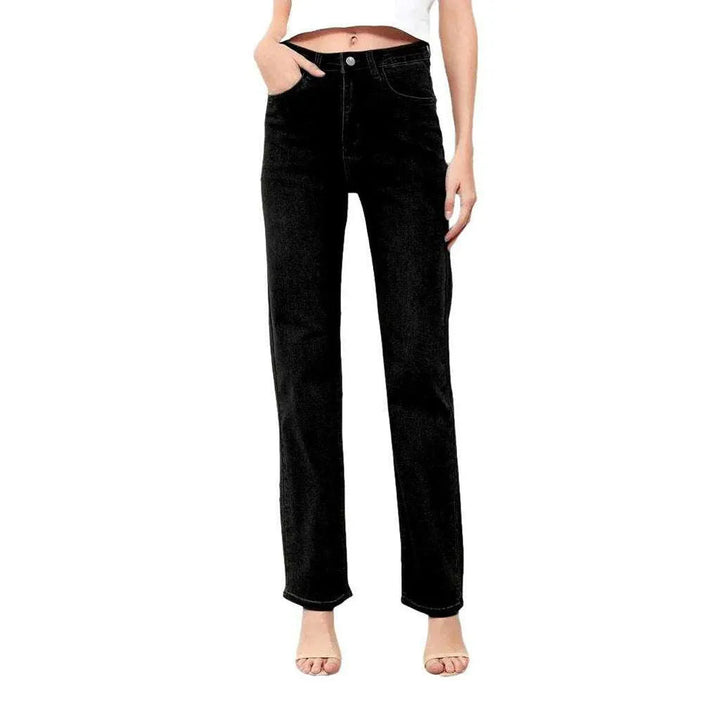 Stylish straight jeans for women