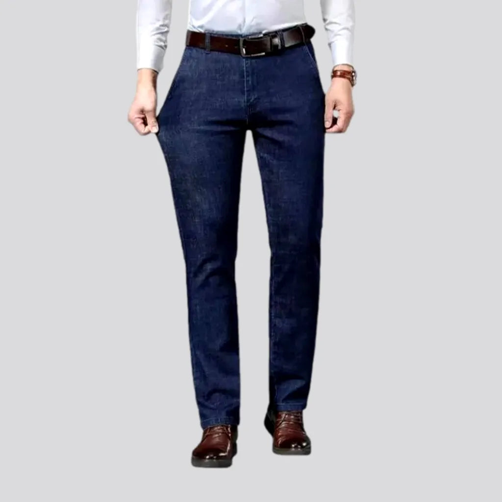 Tapered Dark Wash Men's Jeans | Jeans4you.shop