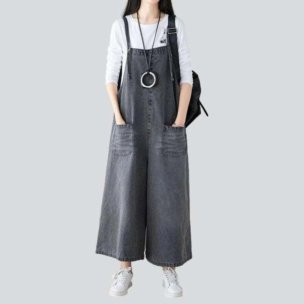 Trendy women's denim dungaree | Jeans4you.shop