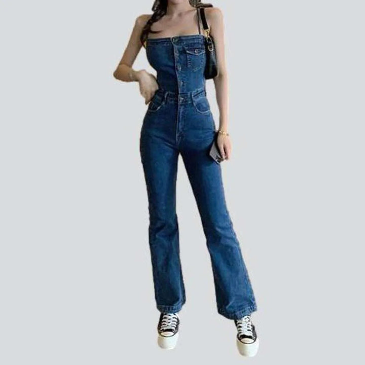 Trendy women's jean jumpsuit | Jeans4you.shop