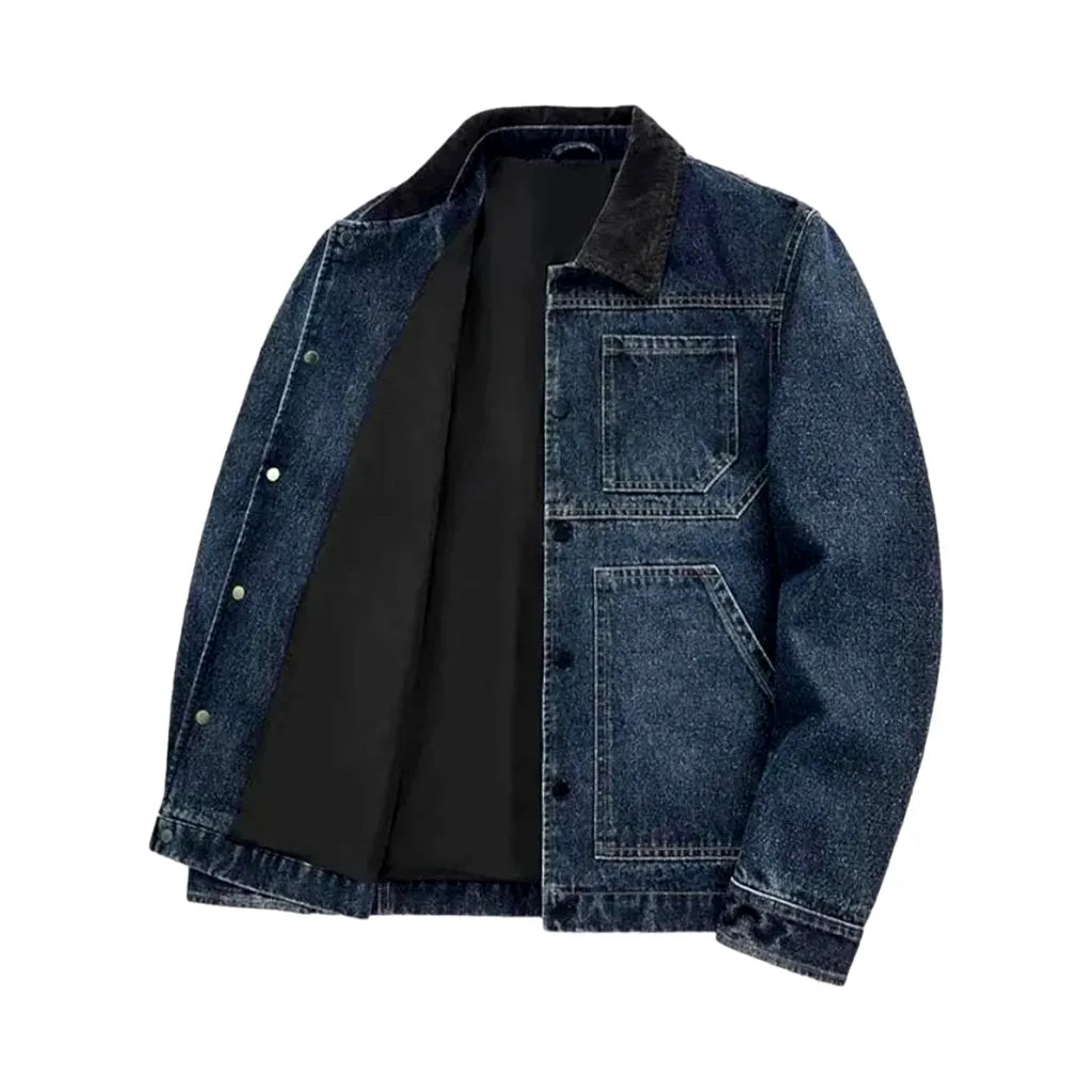 Vintage fashion denim jacket