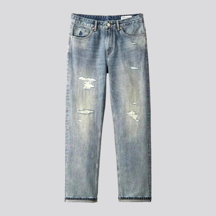 Vintage Straight Fit Men's Jeans | Jeans4you.shop