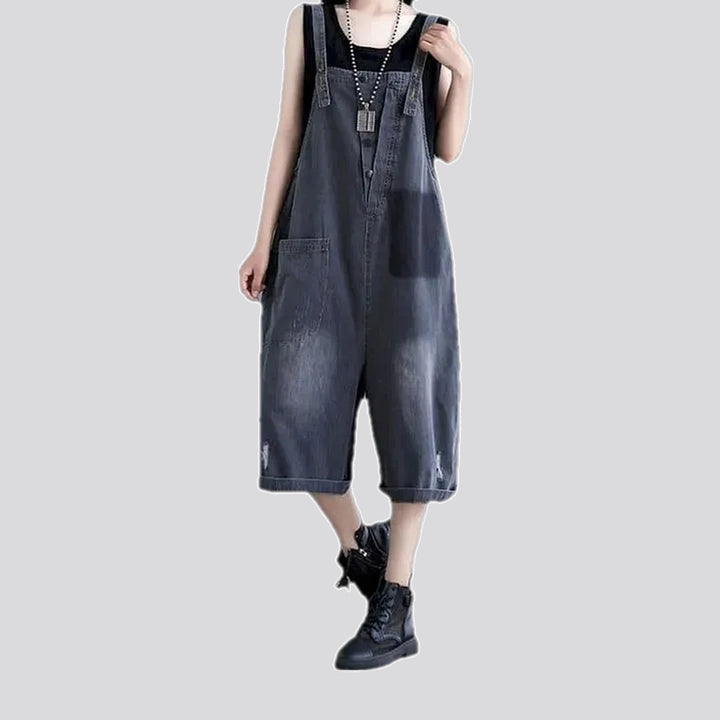 Vintage Style Denim Bib for Ladies | Jeans4you.shop