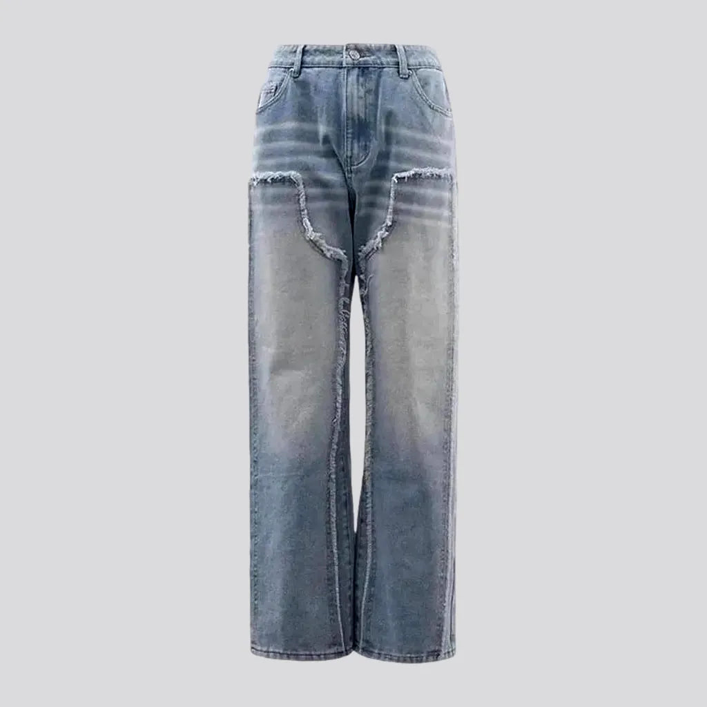 Whiskered Sanded Fashion Men's Jeans | Jeans4you.shop