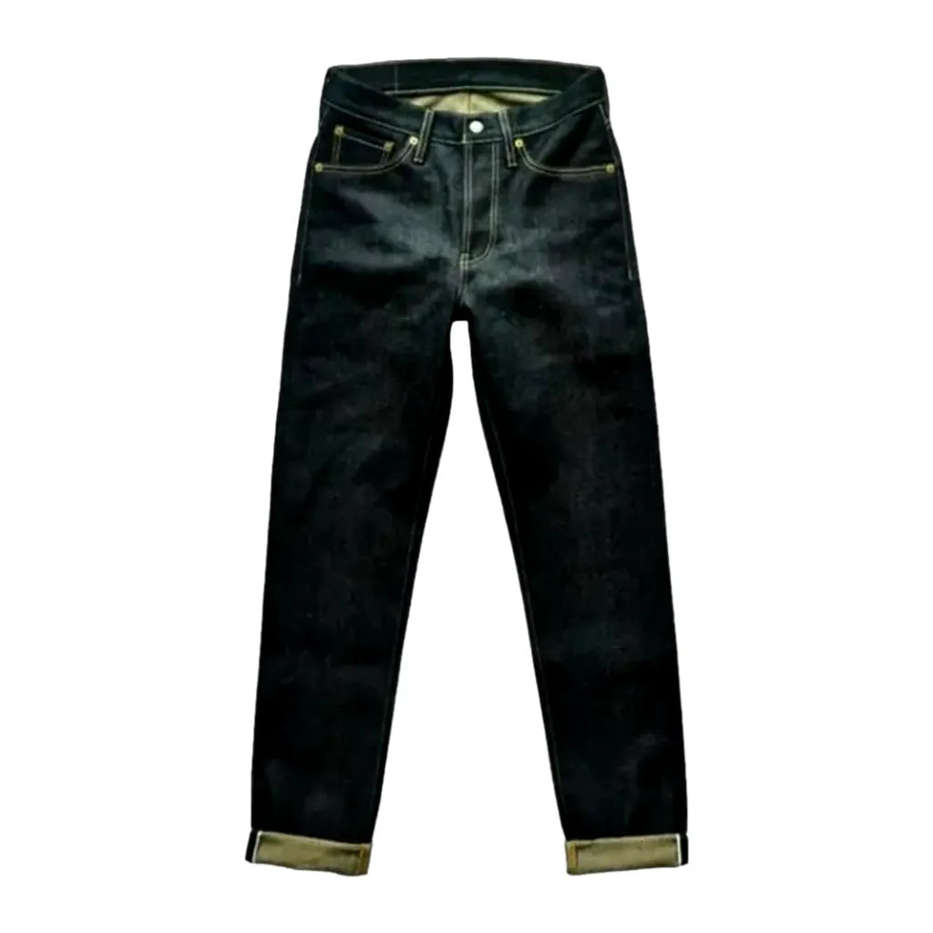 Yellow-cast men's 16.5oz jeans